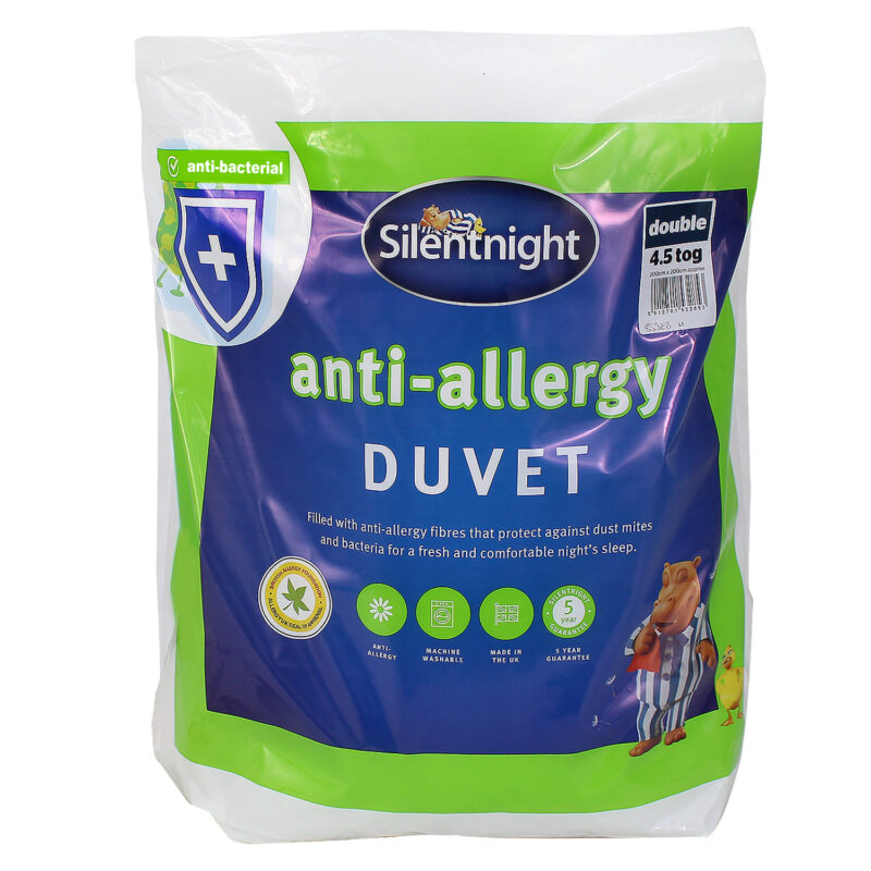 Silentnight 4.5 Tog Anti-Allergy Double Duvet