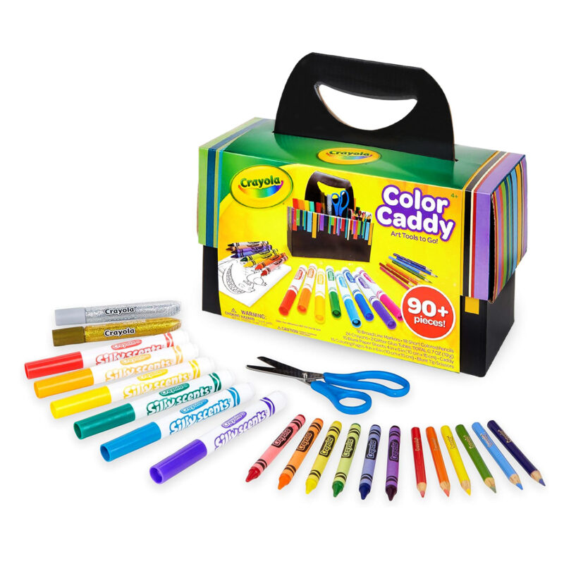 90 Piece Crayola Art Activity Set