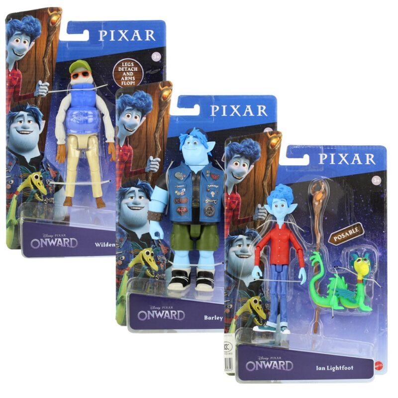 Disney Pixar Movie Onward Collectors Posable Figures